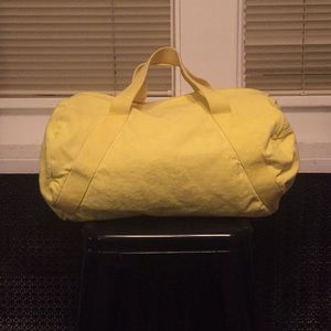 American Apparel Neon Yellow Duffle Bag